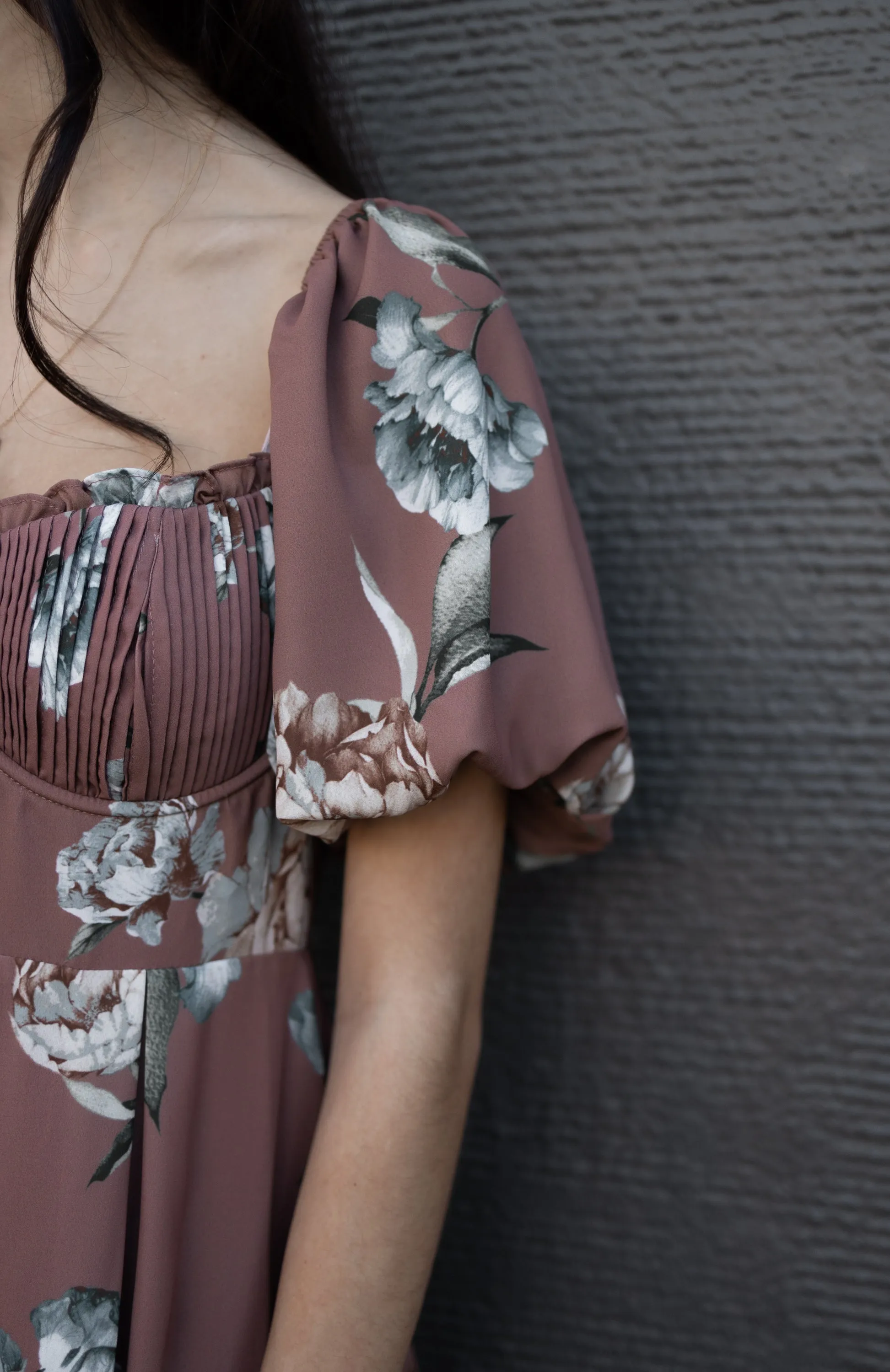 Camilla floral midi