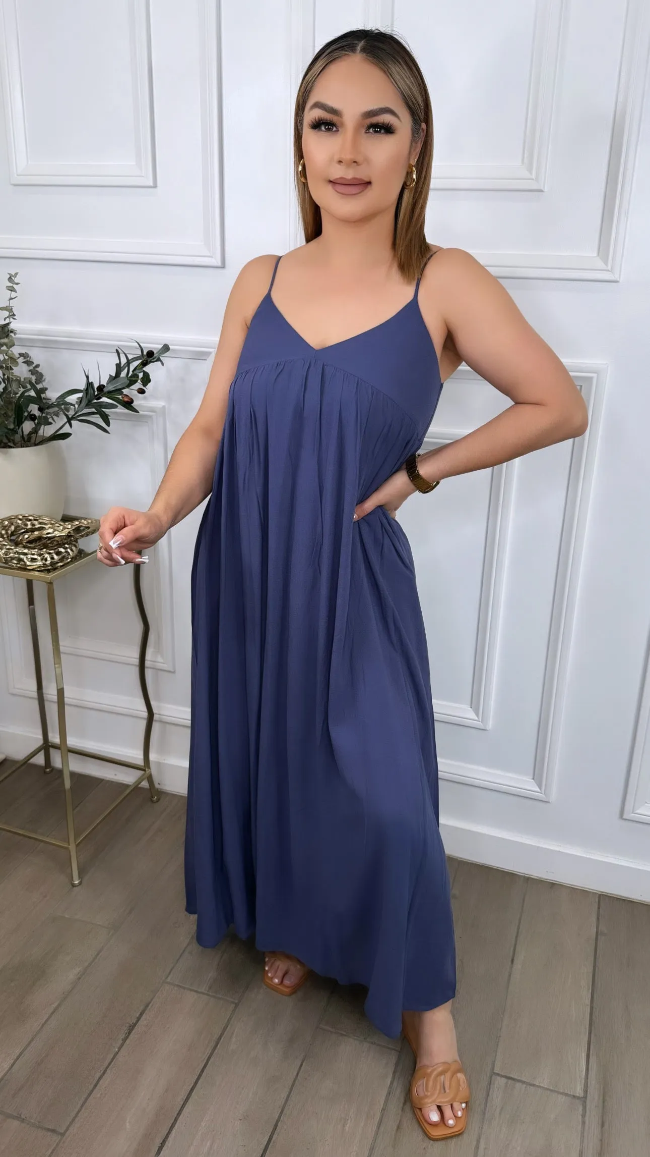 CAPRI DENIM DRESS