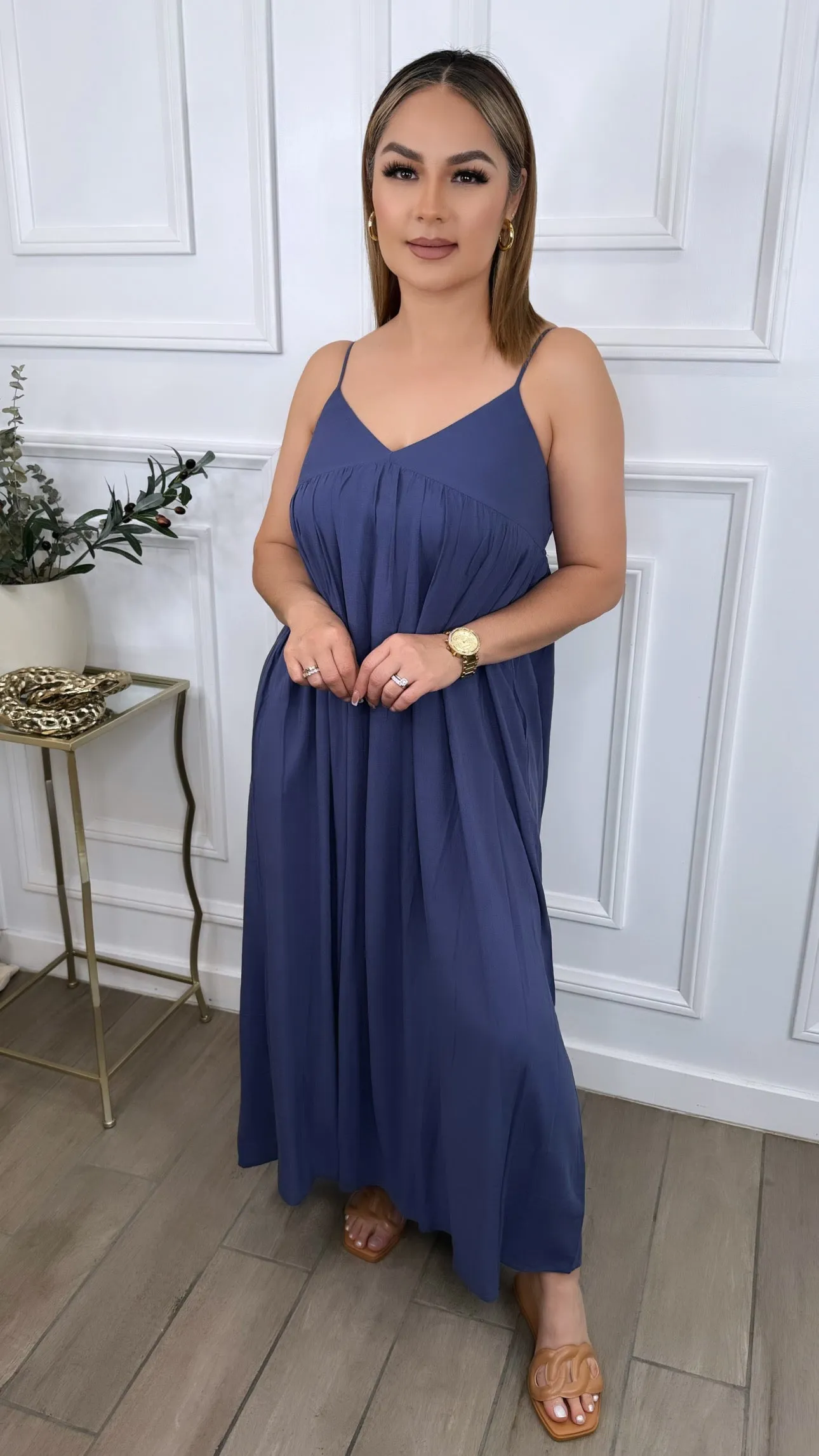 CAPRI DENIM DRESS