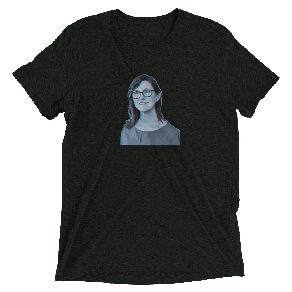 Cathie Wood Glitch - ARK Invest Tee Shirt
