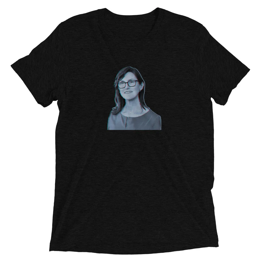 Cathie Wood Glitch - ARK Invest Tee Shirt