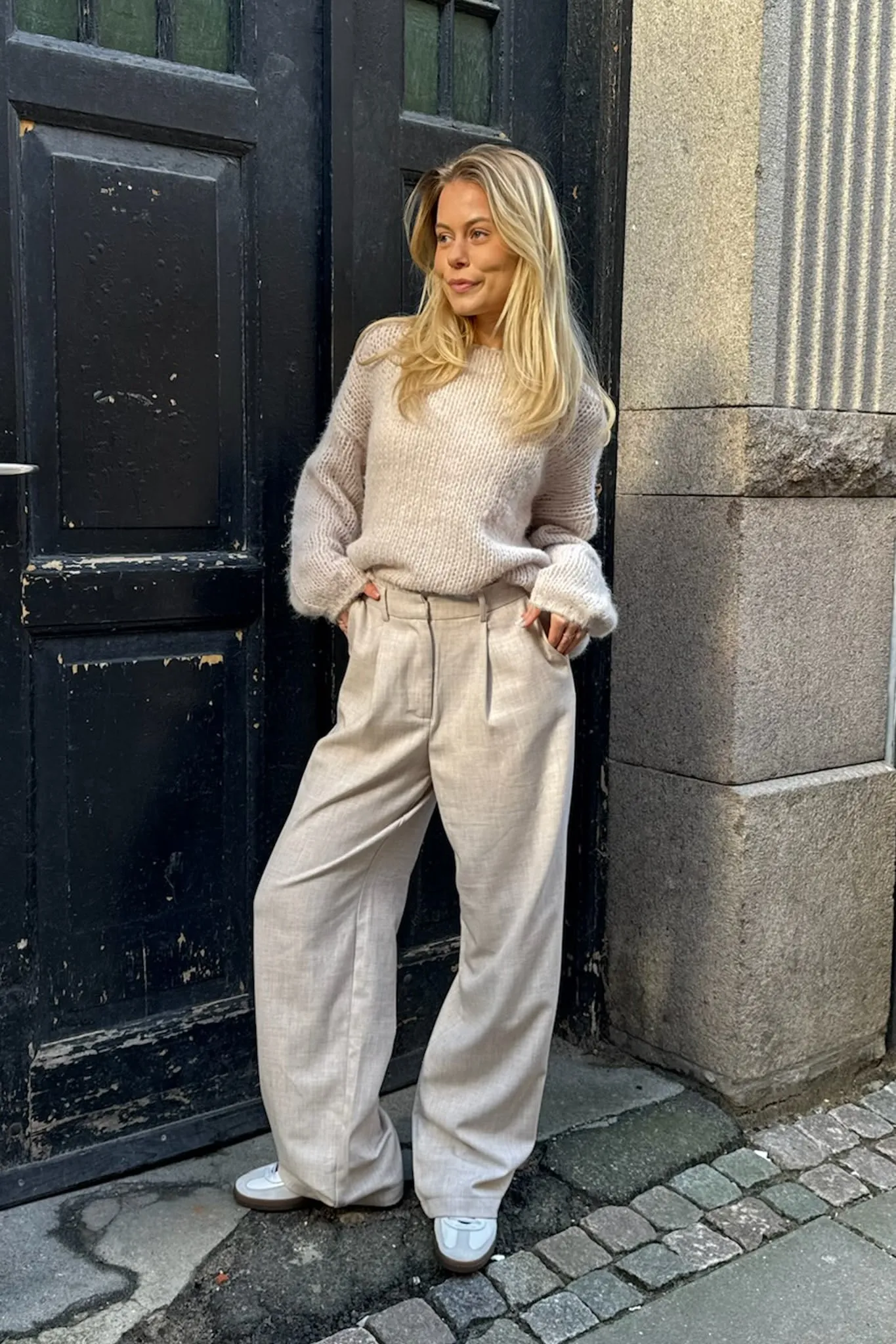 CelinaIC Bukser - Beige