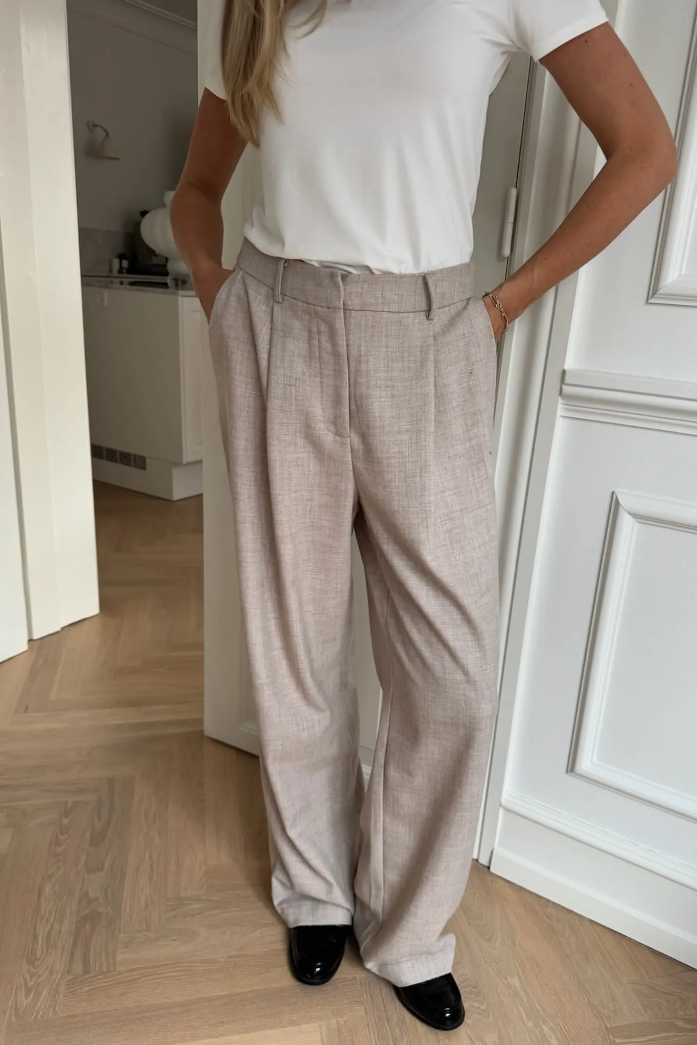 CelinaIC Bukser - Beige