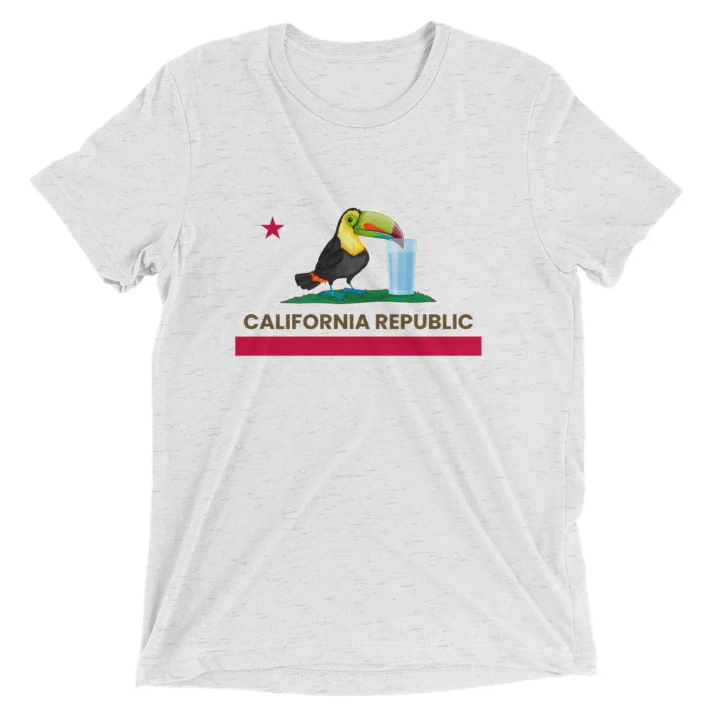 Chamath Palihapitiya For Governor of CA Campaign Tee - Wet Your Beak State Flag Tee Shirt