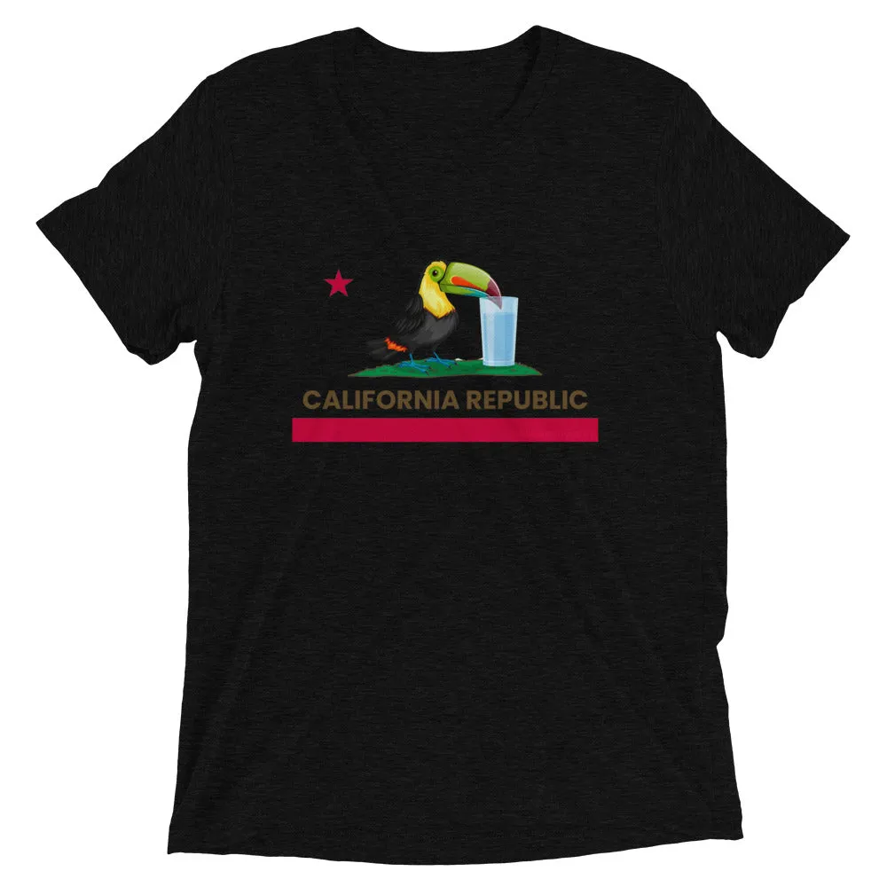 Chamath Palihapitiya For Governor of CA Campaign Tee - Wet Your Beak State Flag Tee Shirt