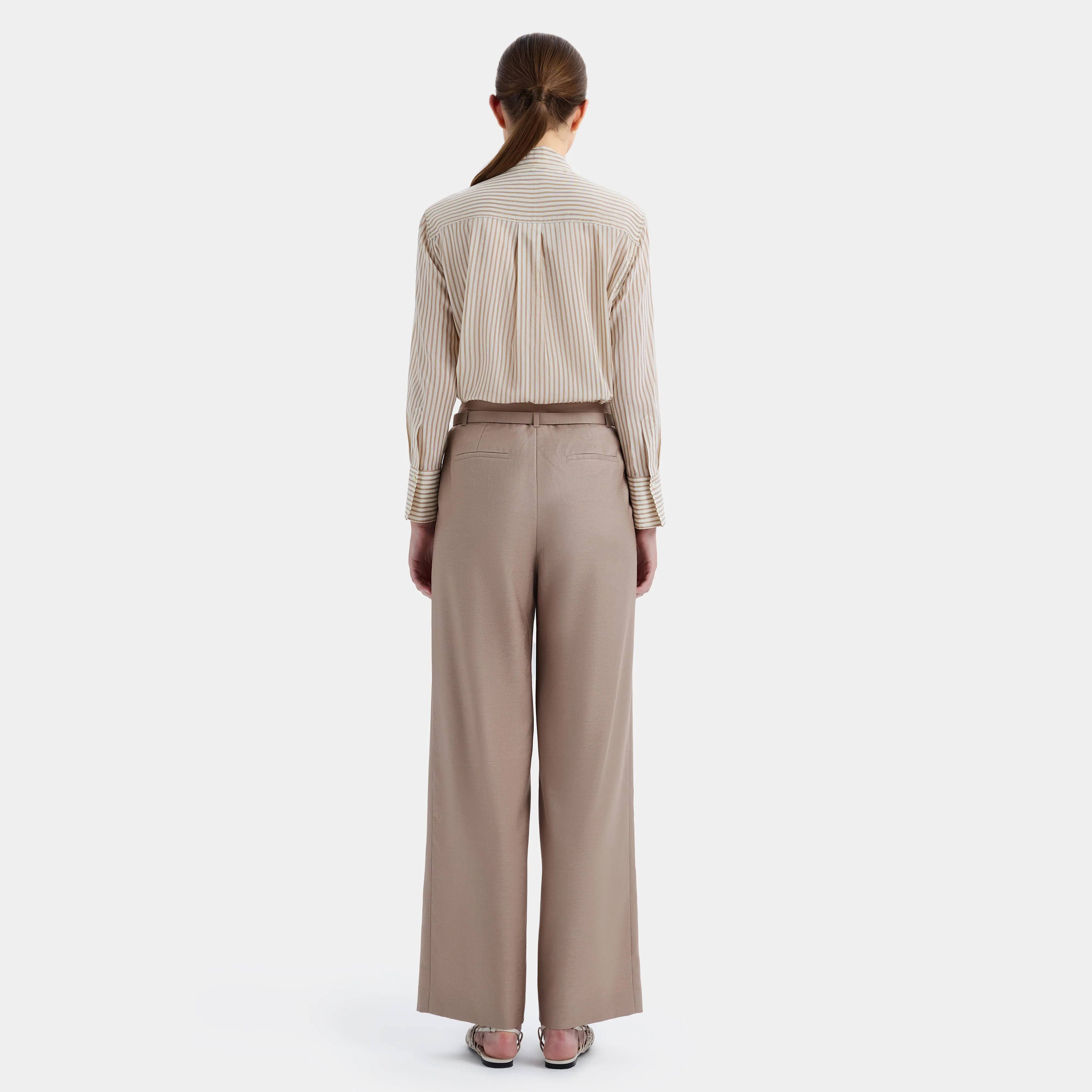 CHILL DAY LOOSE LEG TROUSERS
