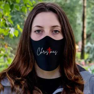 Christmas With Cross Fitted Face Mask And Covering