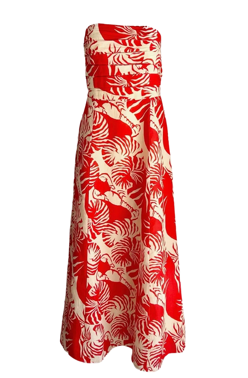 Clayton Dress (Red Shell)