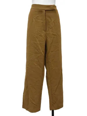 Coffee Brown Straight Leg Trousers OSN