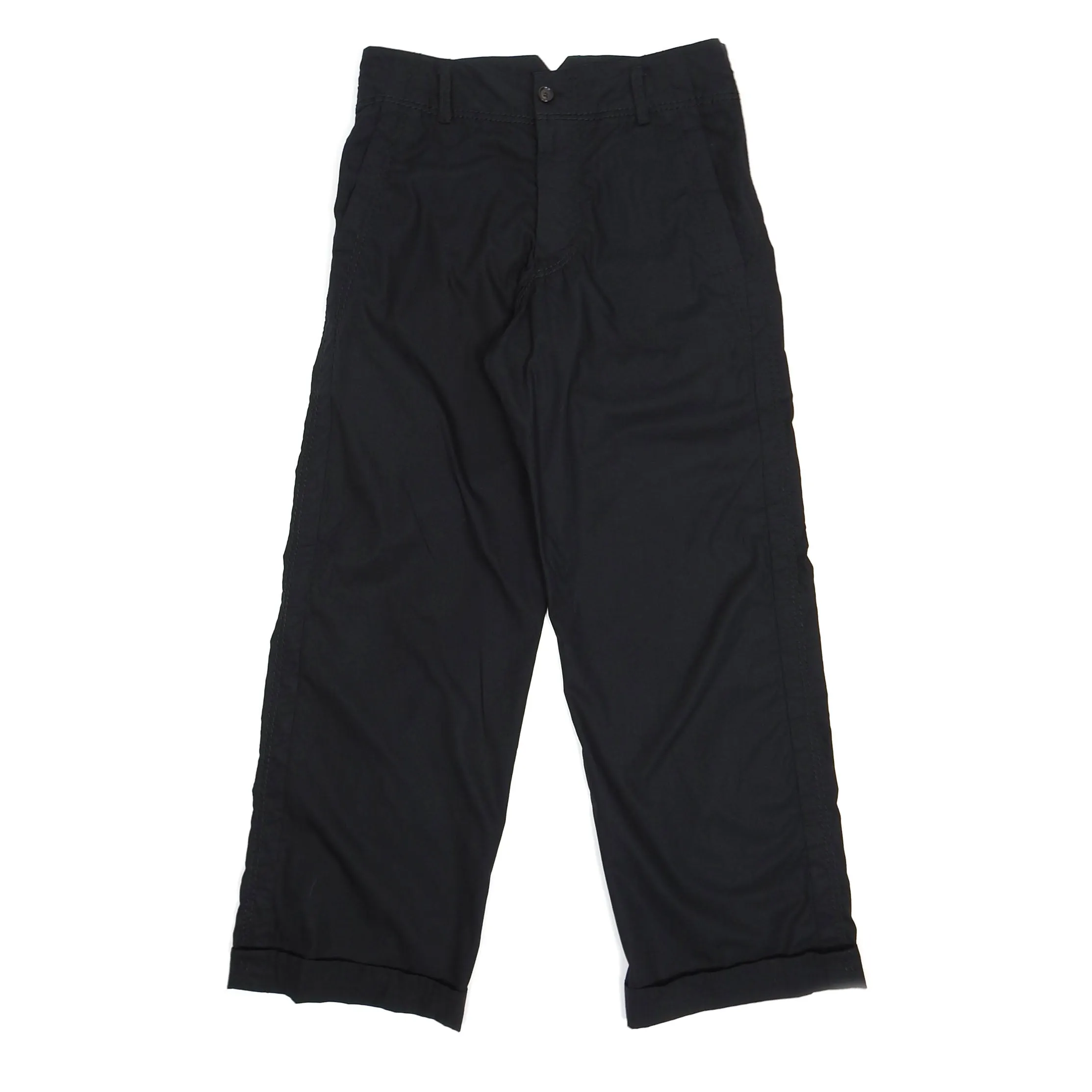 Comme Des Garcons SHIRT Black Wide Leg Trousers Medium