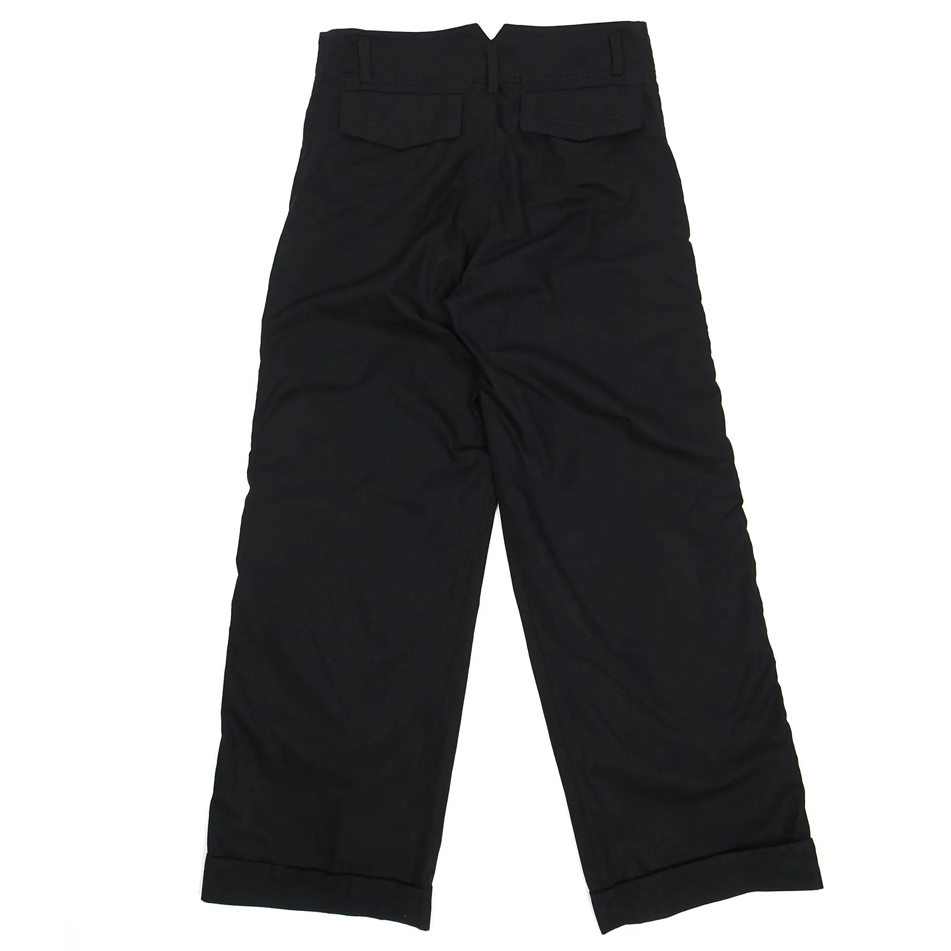 Comme Des Garcons SHIRT Black Wide Leg Trousers Medium