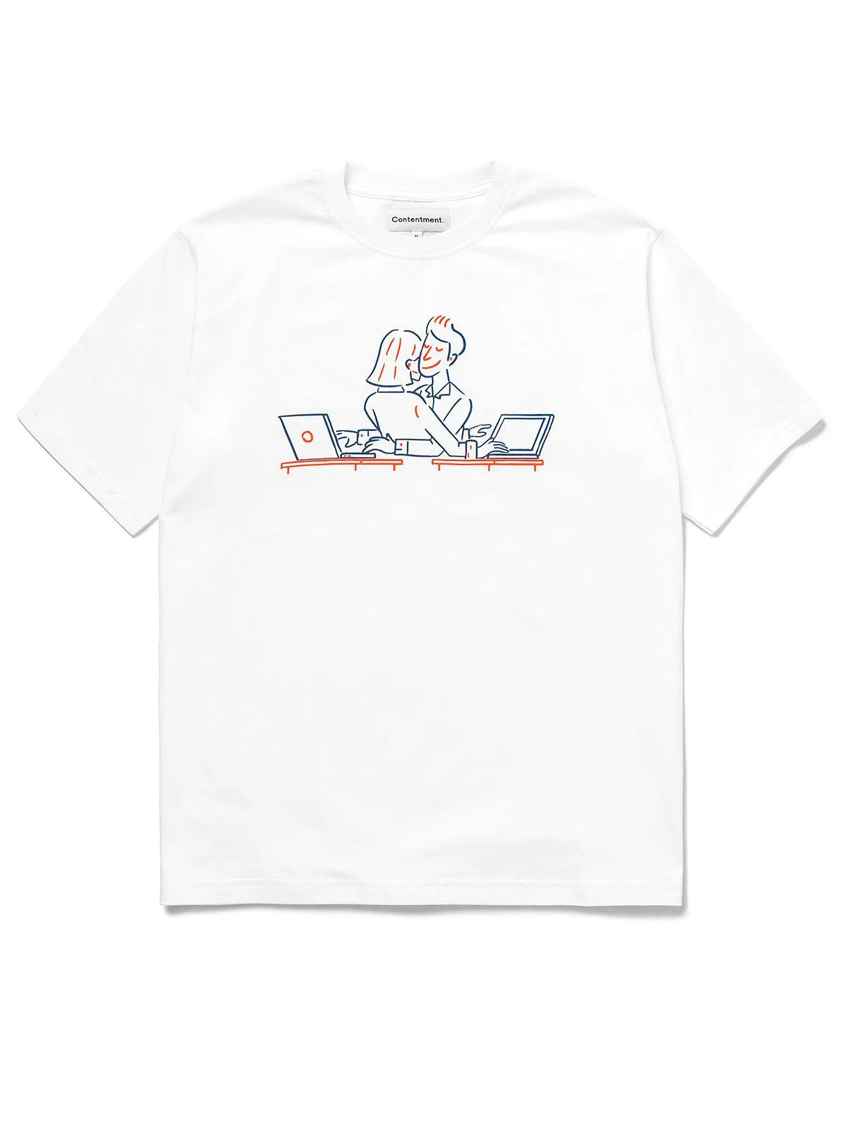 Contentment. Office Romance Illustrated T-Shirt