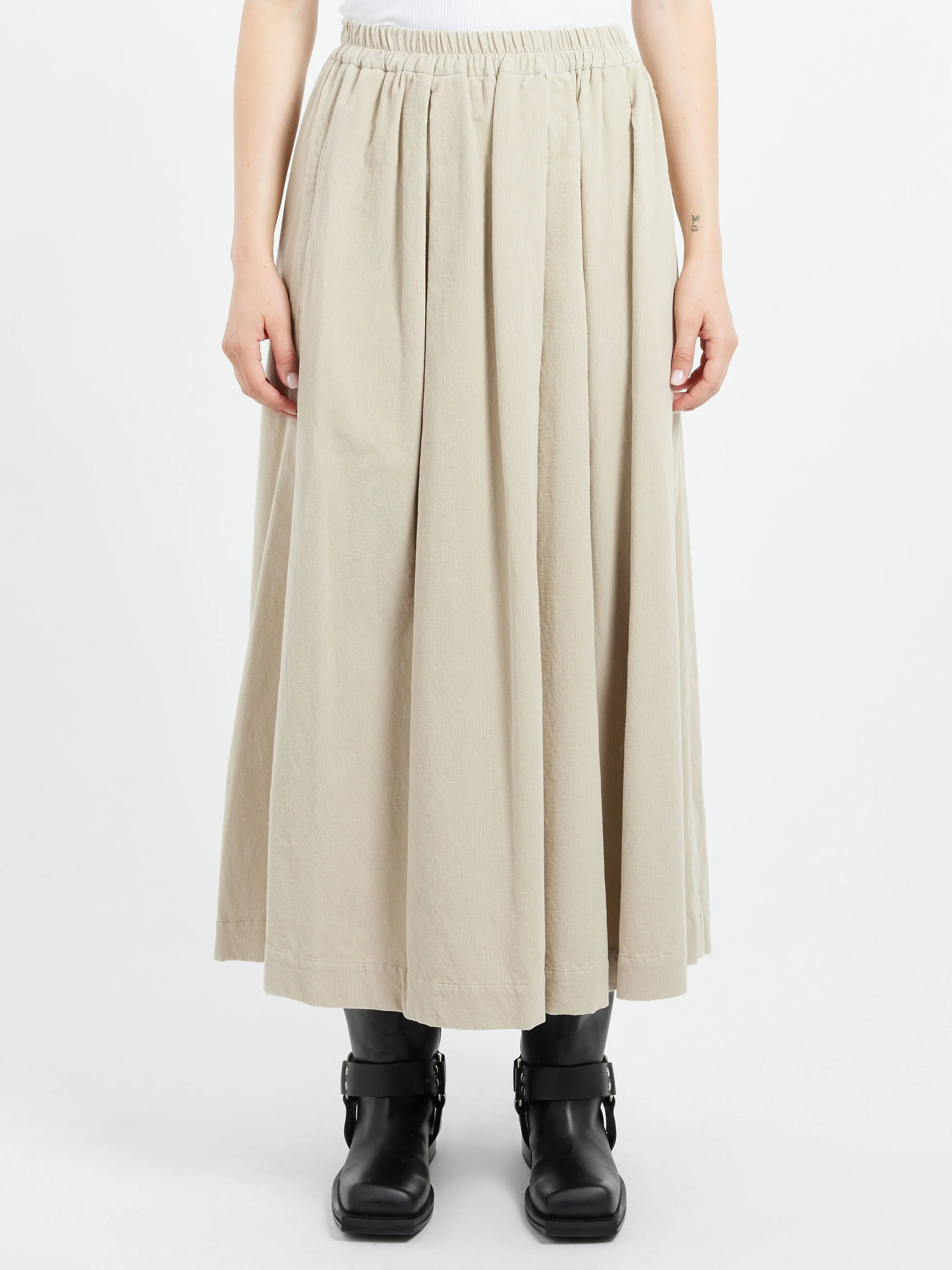Corduroy Skirt