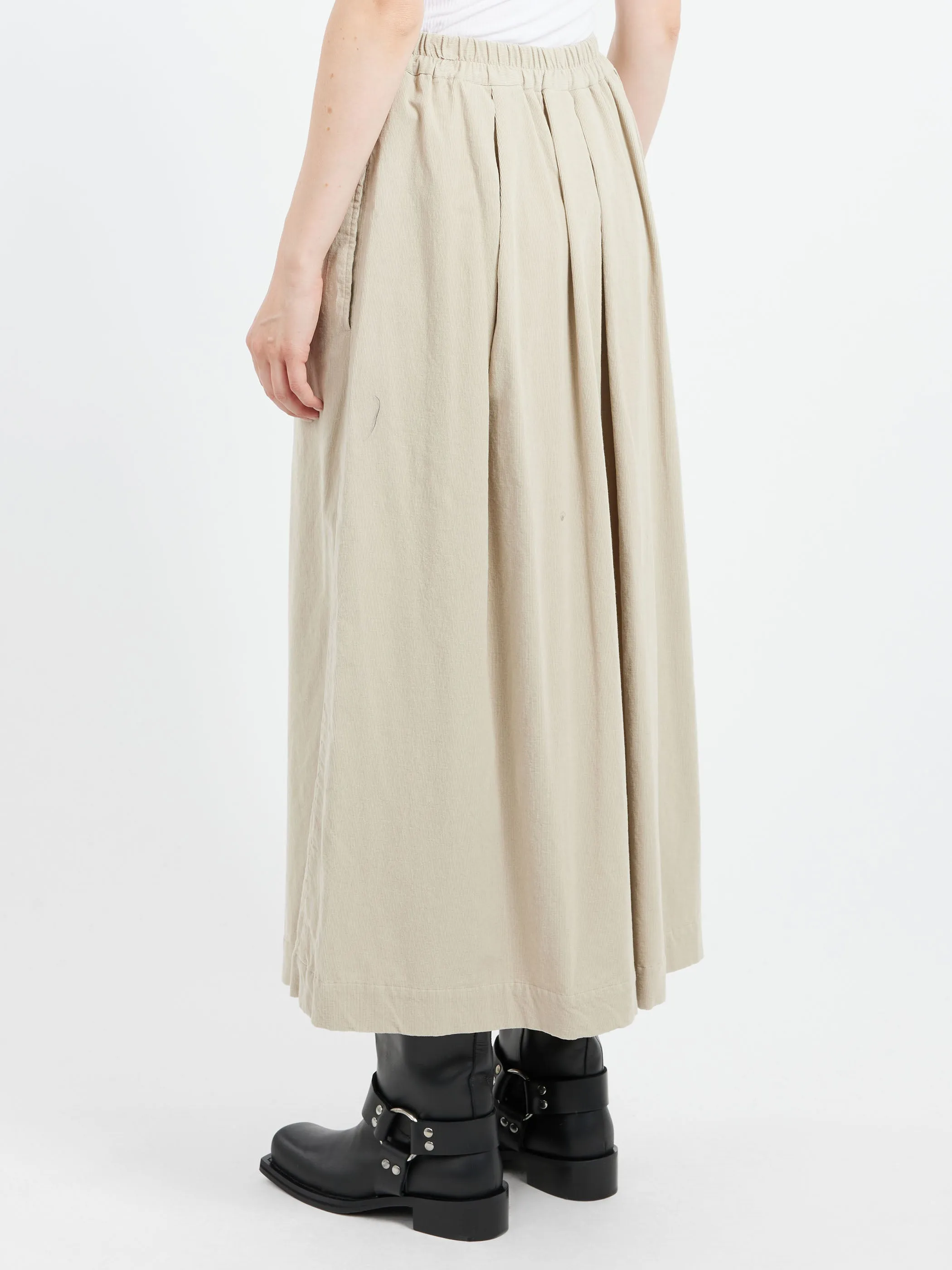 Corduroy Skirt