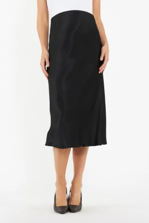 Crystal Satin Skirt