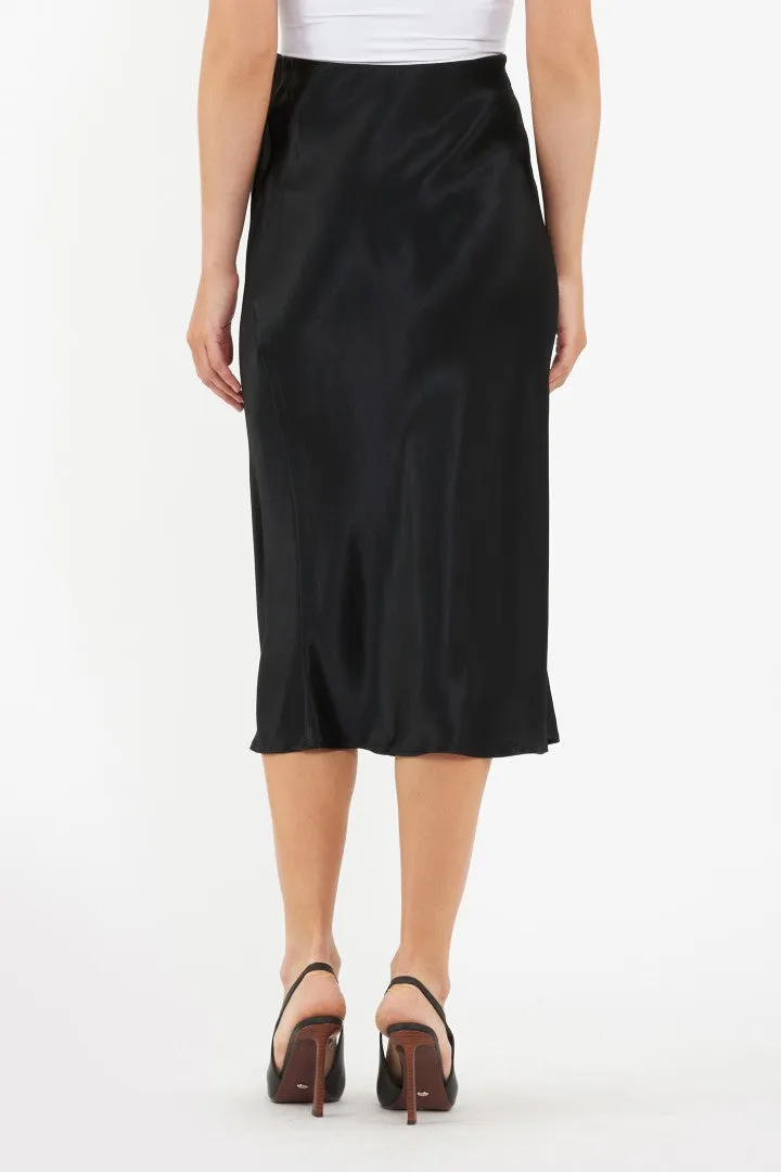 Crystal Satin Skirt