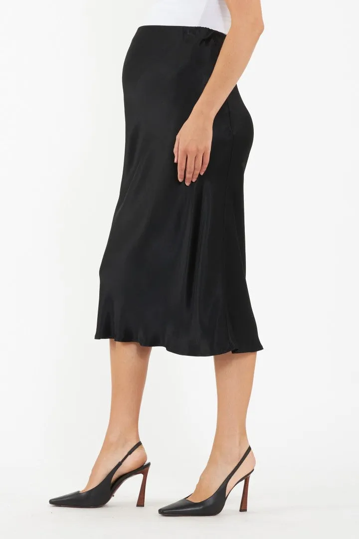 Crystal Satin Skirt