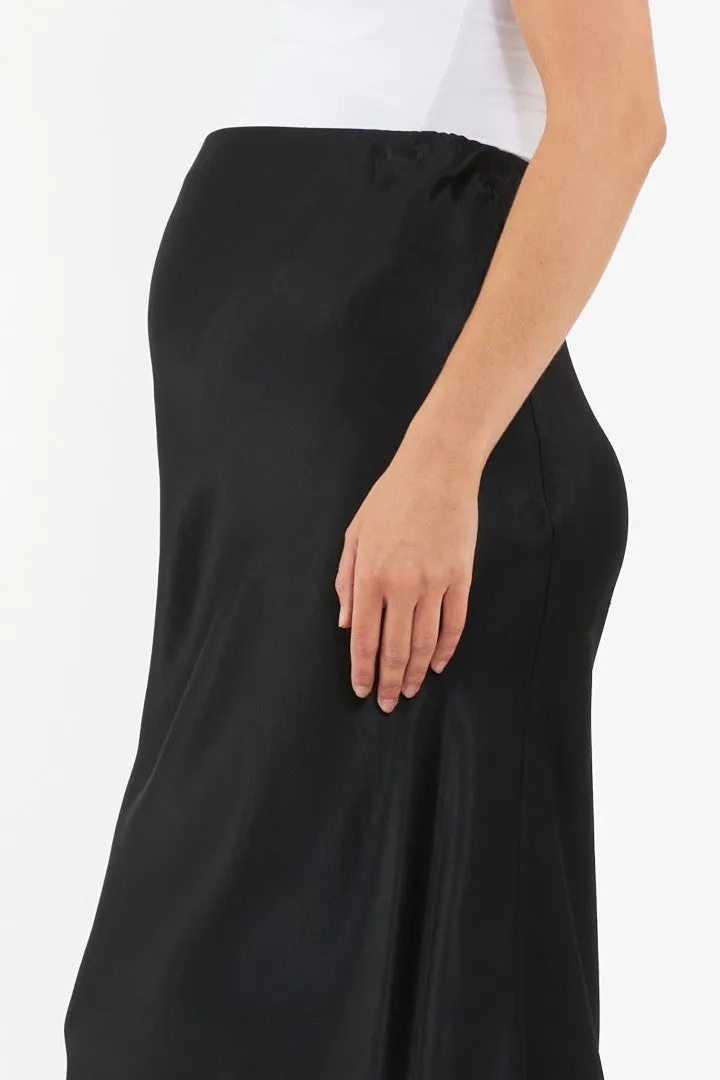 Crystal Satin Skirt