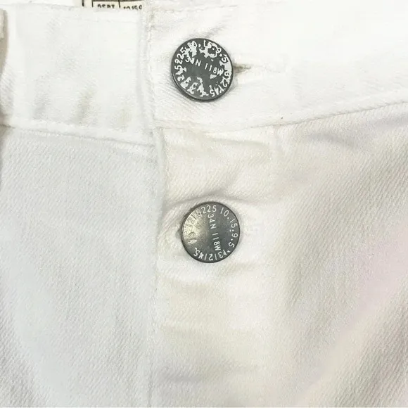 Current Elliott Sally Slash Pocket Midi Denim Jean Skirt Size 25
