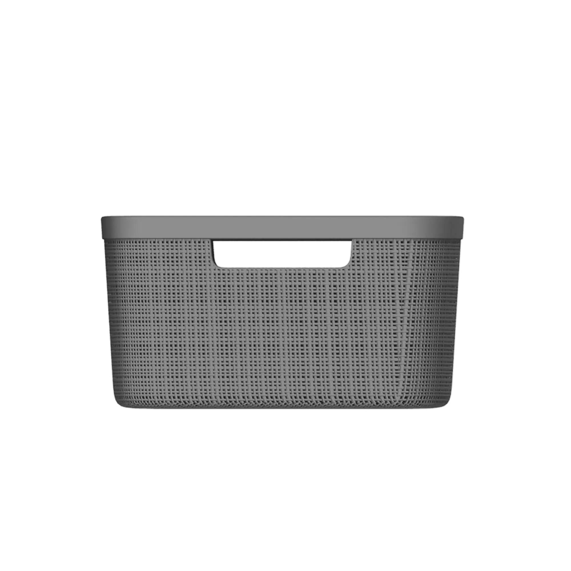 Curver Jute Medium Grey Basket - Free & Fast Shipping