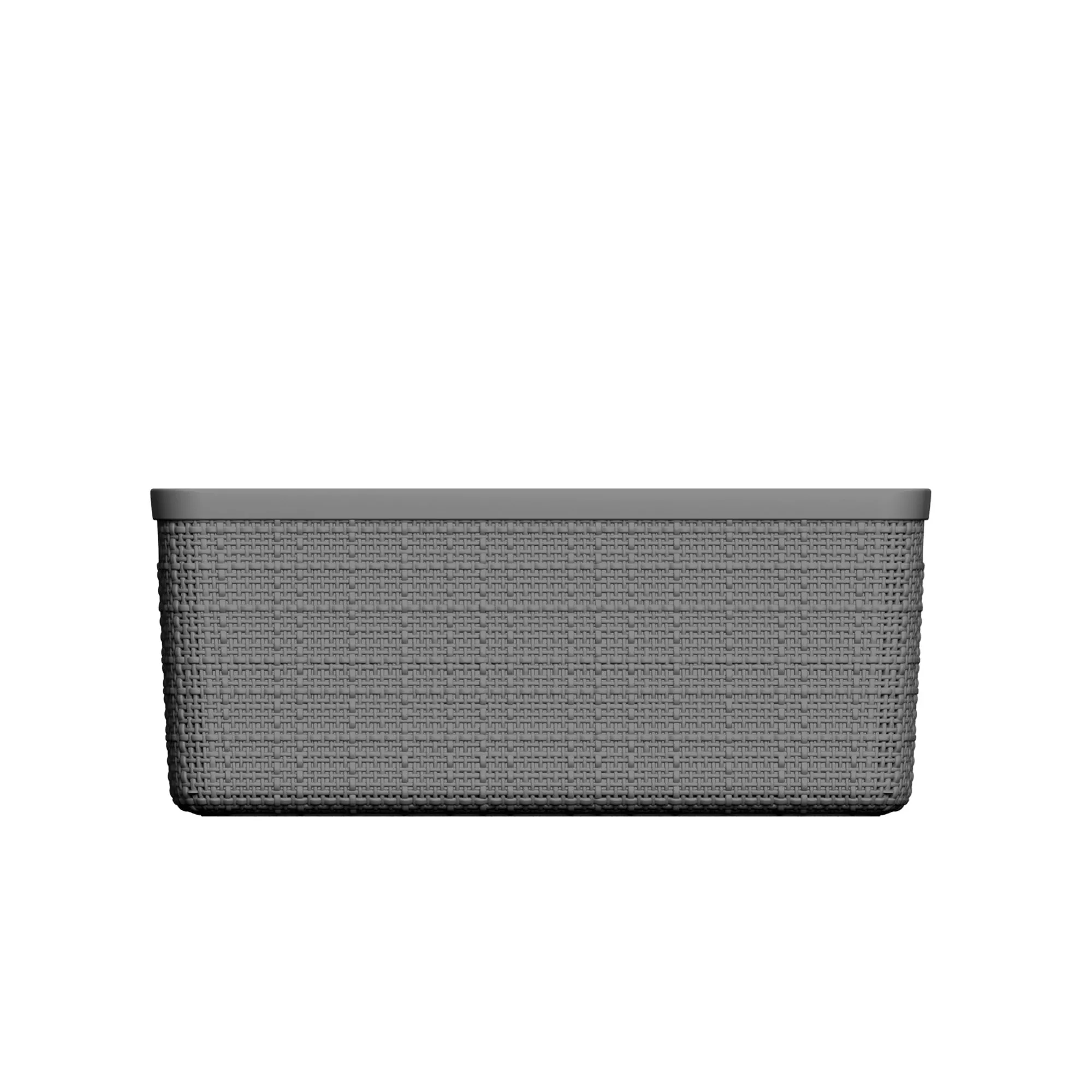 Curver Jute Medium Grey Basket - Free & Fast Shipping
