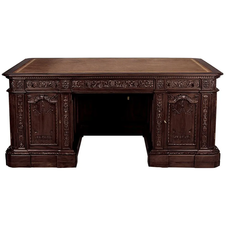 Design Toscano- Oval Office Presidents' H.M.S. Resolute Desk