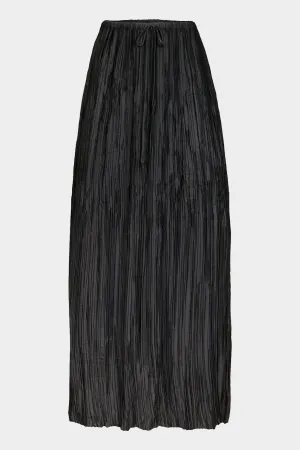 Dioni Midi Skirt in Noir