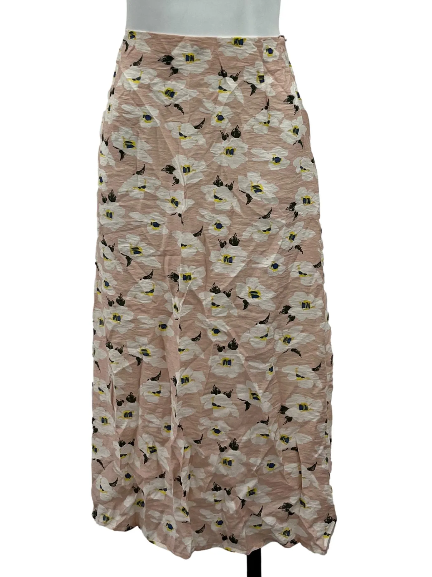 Dusty Pink Floral Skirt