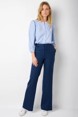 Elodie Tailored Trouser - French Navy