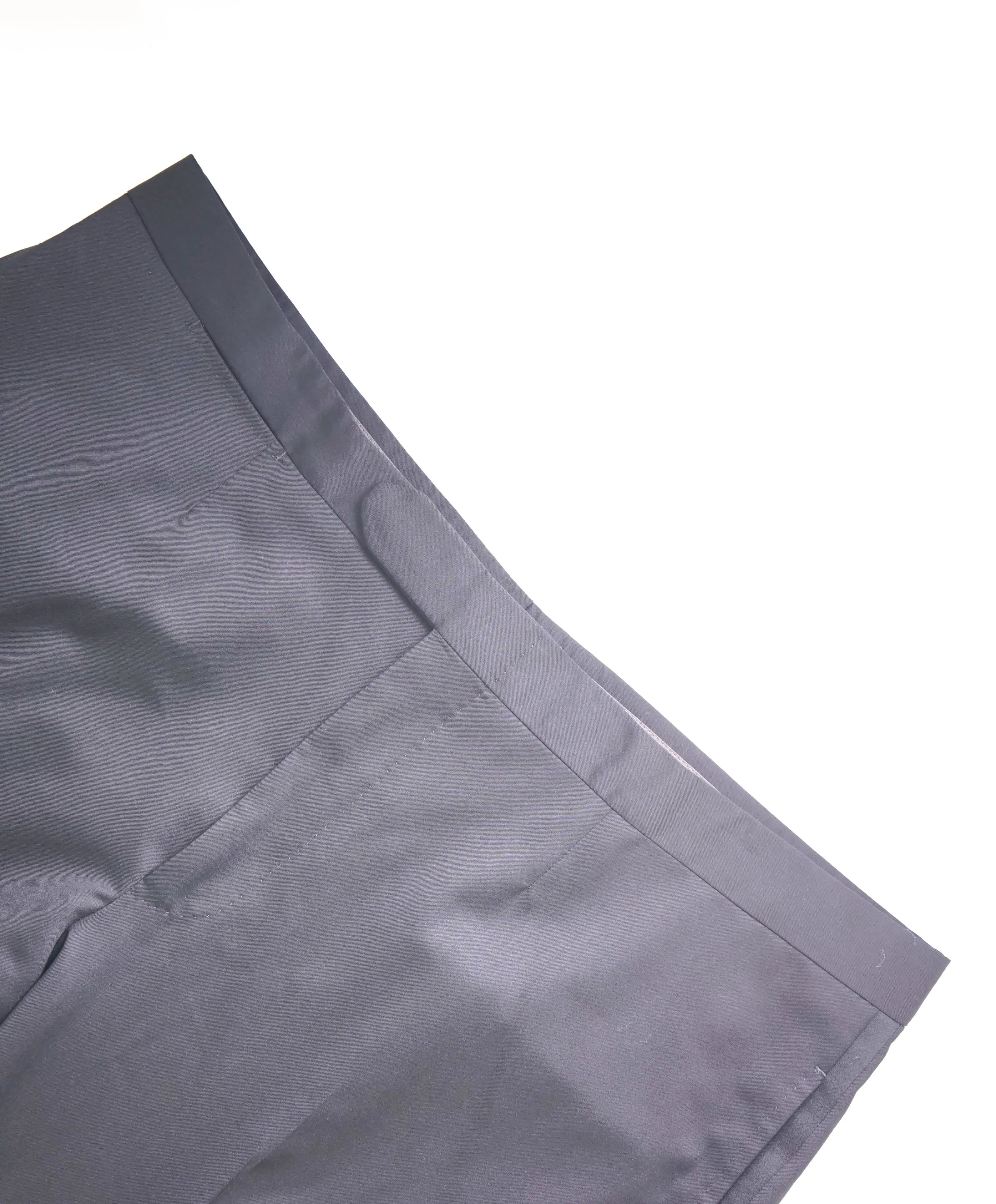 ERMENEGILDO ZEGNA - "522100 61002S" Black Side Stripe Tuxedo Pants - 40W (58EU)