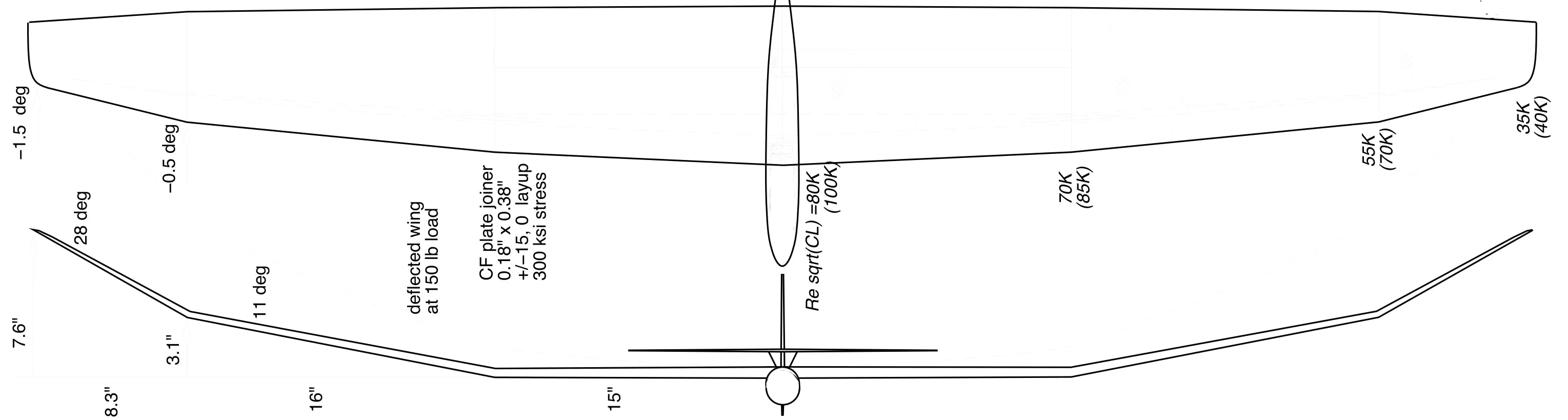 F5 RES / F5L  RC thermal soaring glider - Ballare-VX  RES Glider  2m wing span FxRES