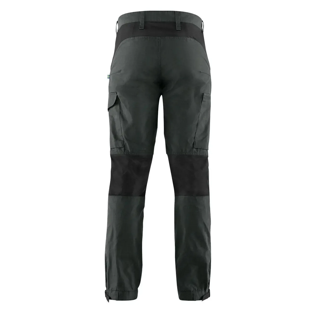 Fjallraven Kaipak Trousers Long Dark Grey-Black