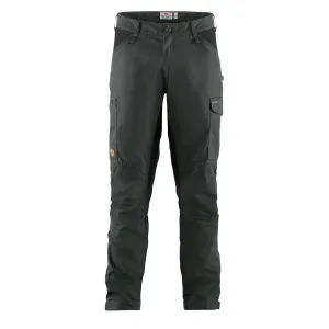 Fjallraven Kaipak Trousers Long Dark Grey-Black