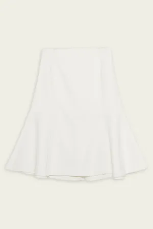 Foster Midi Skirt in Ivory