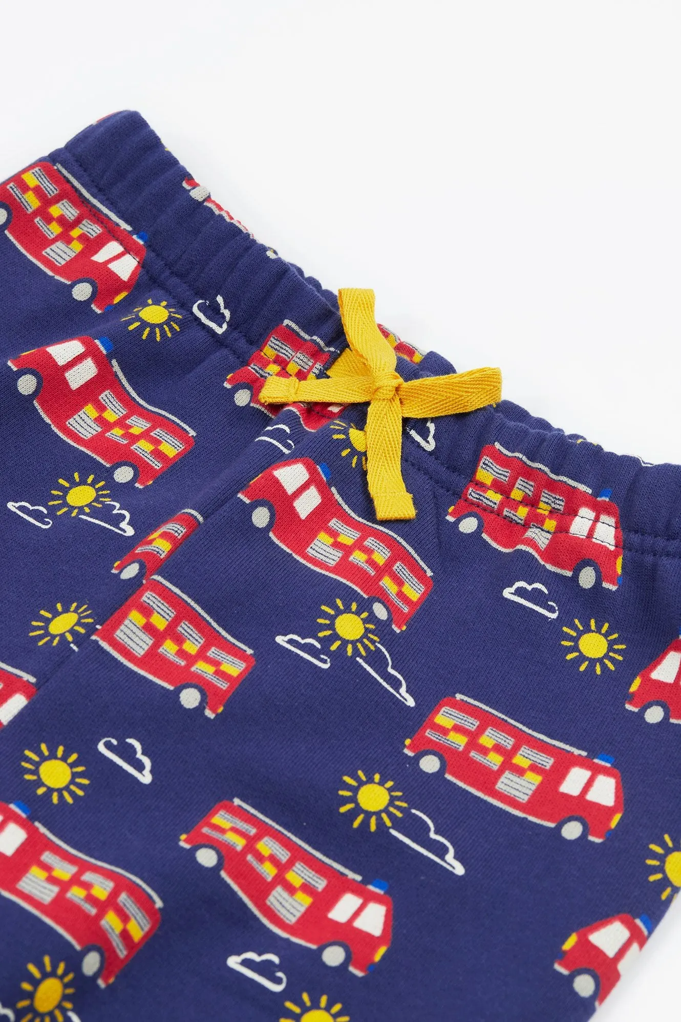 Frugi Infant Snuggle Crawlers Fire Engine