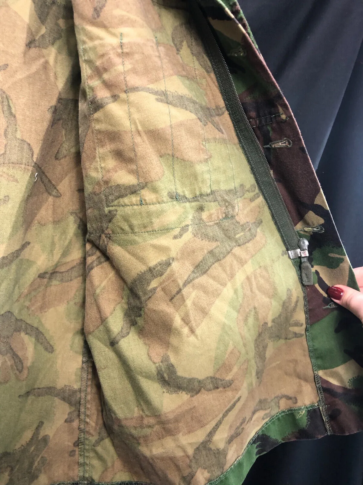Genuine British Army Camouflage DPM Jacket - Size 160/96