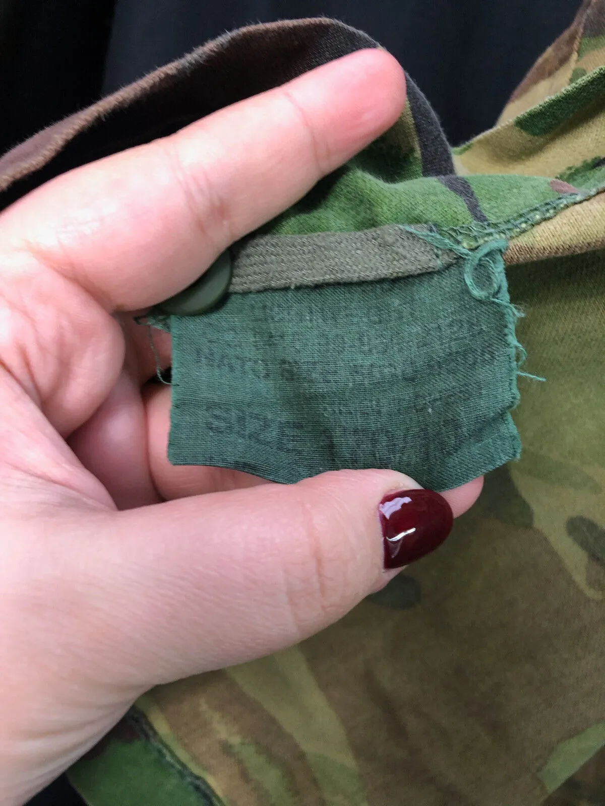 Genuine British Army Camouflage DPM Jacket - Size 170/104
