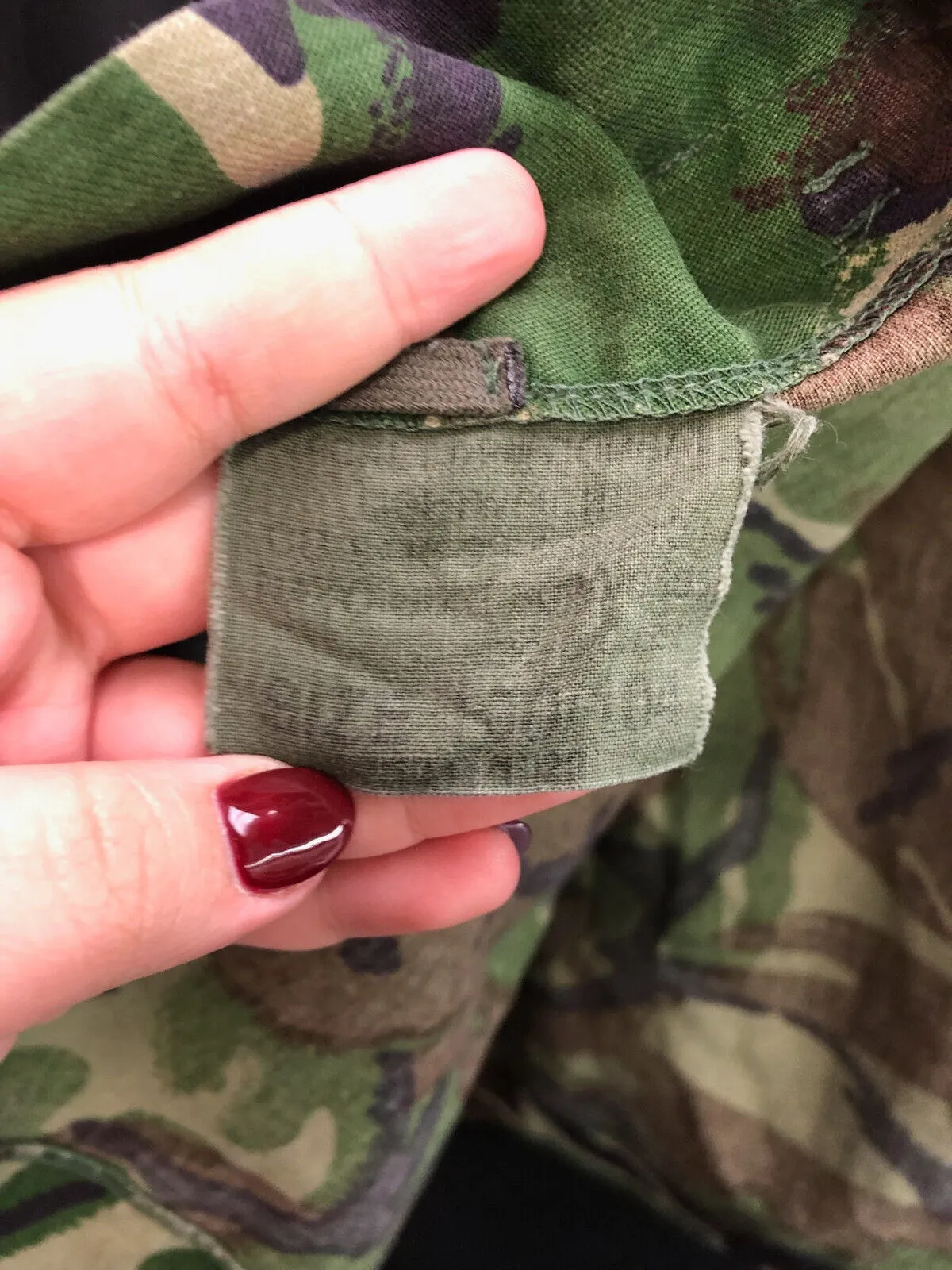 Genuine British Army Camouflage DPM Jacket - Size 180/104
