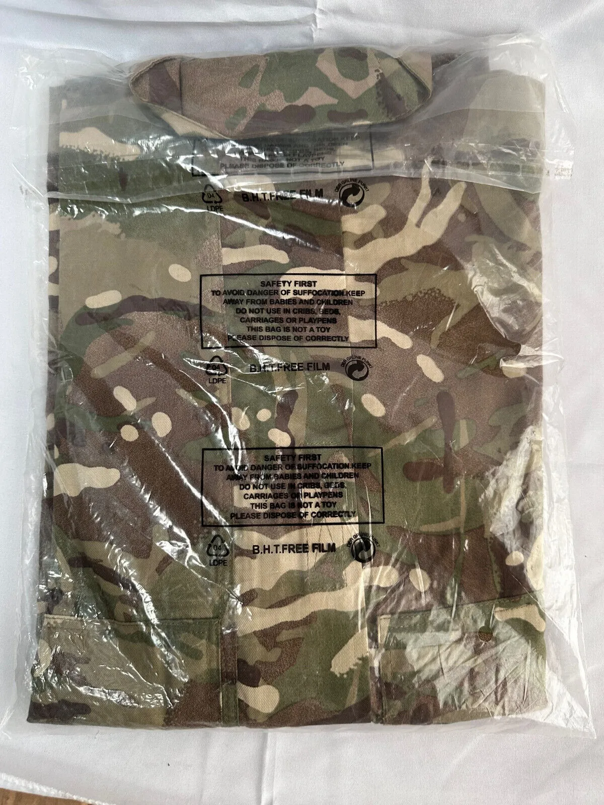 Genuine British Army Combat Jacket IR - Size 170/96 - New Old Stock