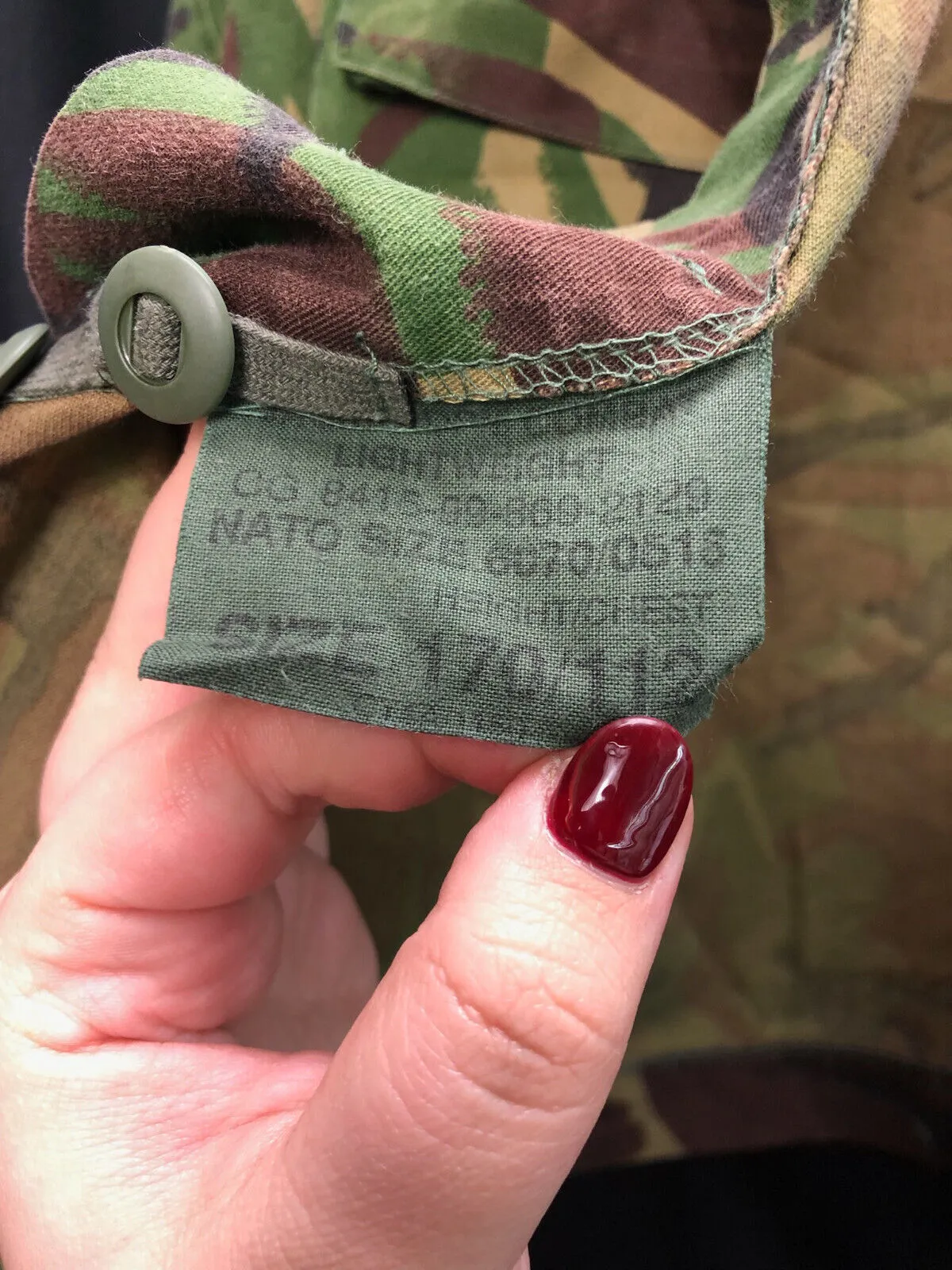 Genuine British Army DPM Camouflage Jacket - Size 170/112
