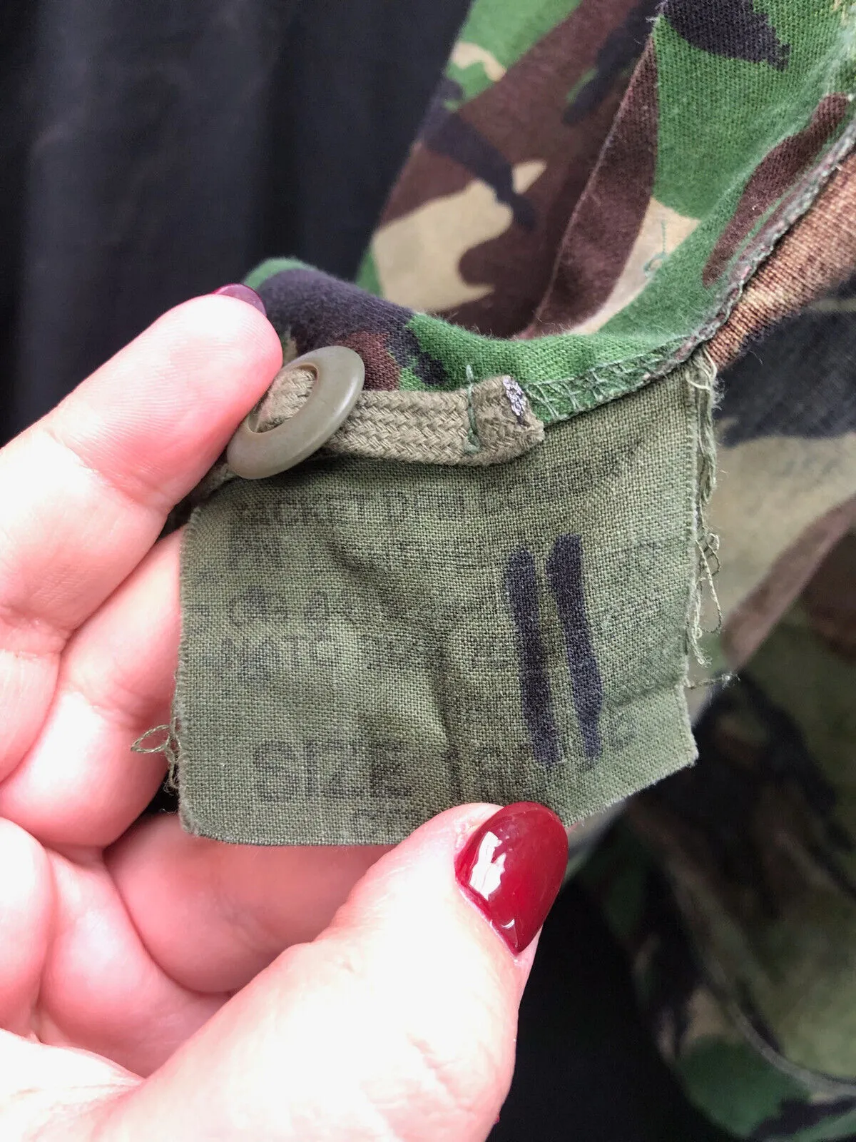 Genuine British Army DPM Camouflage Jacket - Size 180/96