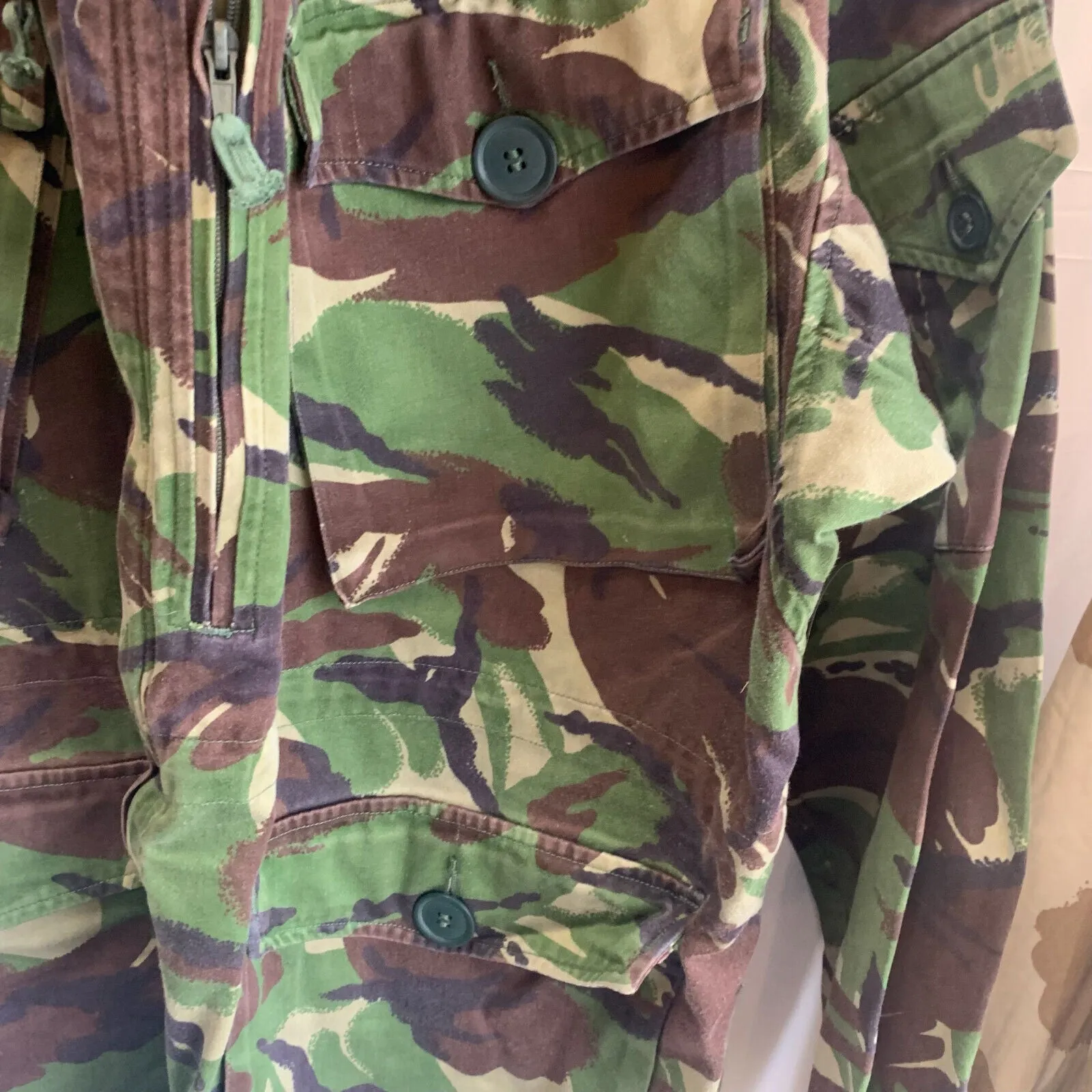 Genuine British Army Jungle DPM Camouflage Smock Combat Jacket - Size 170/112