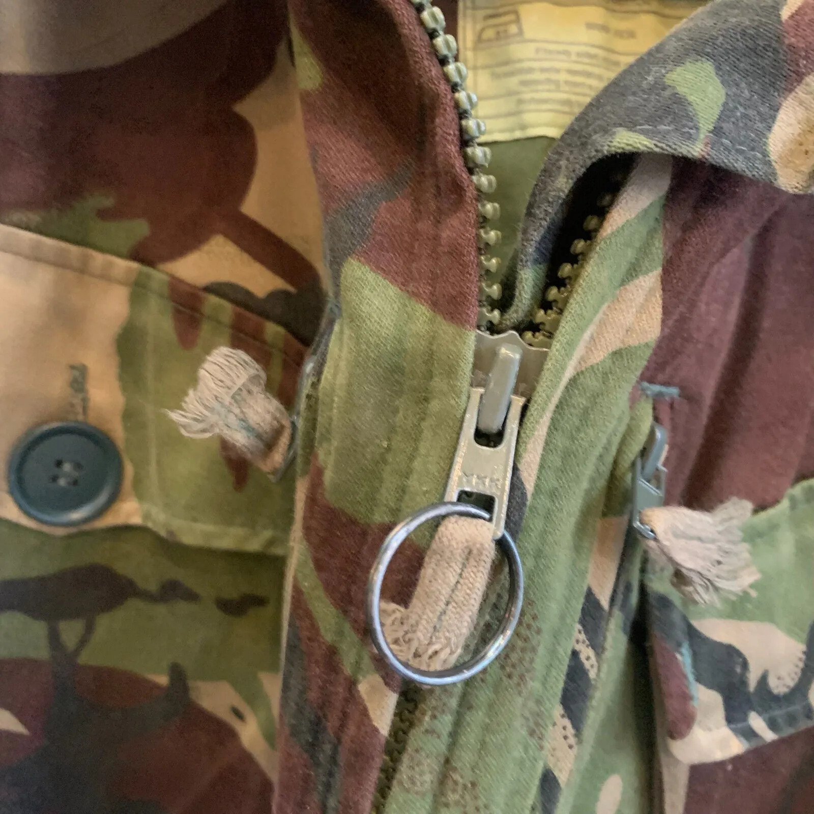 Genuine British Army Jungle DPM Camouflage Smock Combat Jacket - Size 180/96