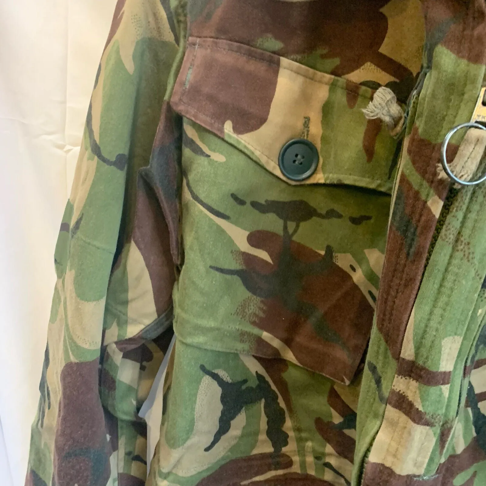 Genuine British Army Jungle DPM Camouflage Smock Combat Jacket - Size 180/96