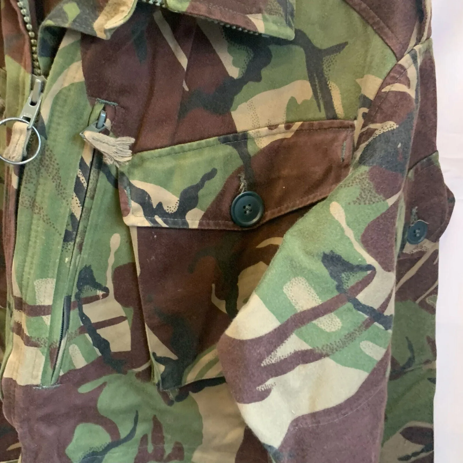 Genuine British Army Jungle DPM Camouflage Smock Combat Jacket - Size 180/96