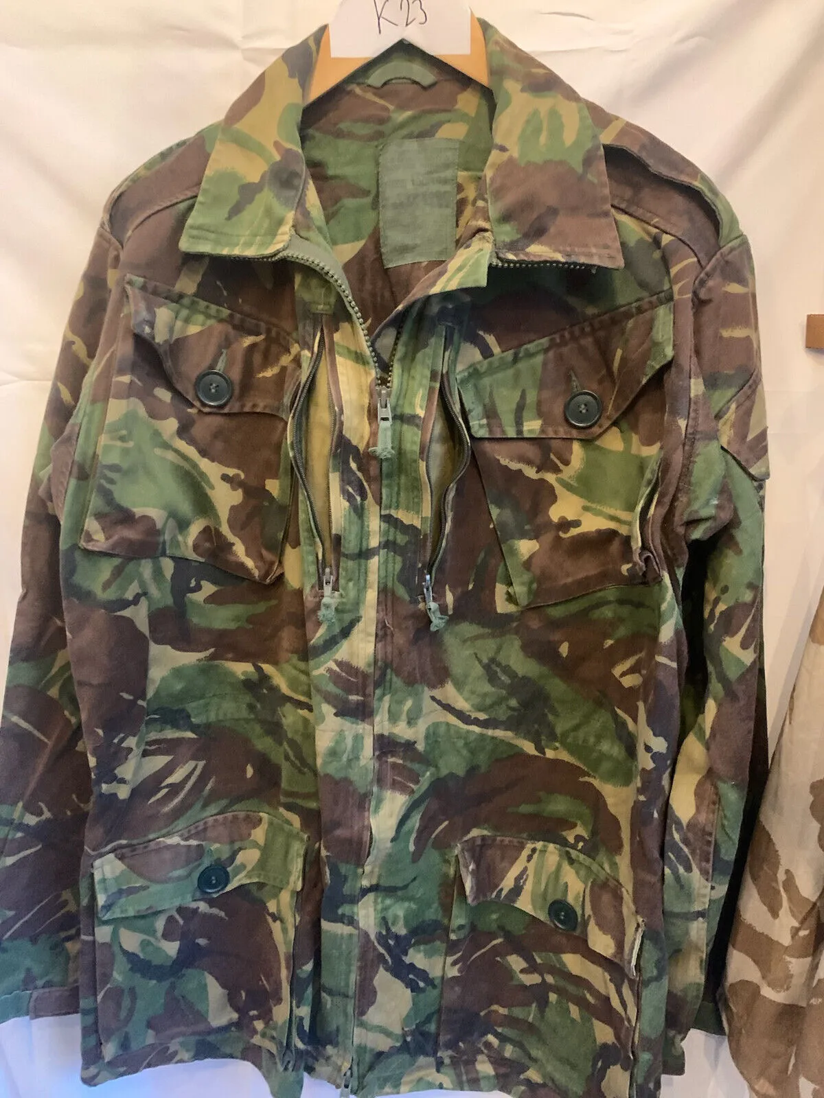 Genuine British Army Jungle DPM Camouflage Smock Combat Jacket - Size 190/104