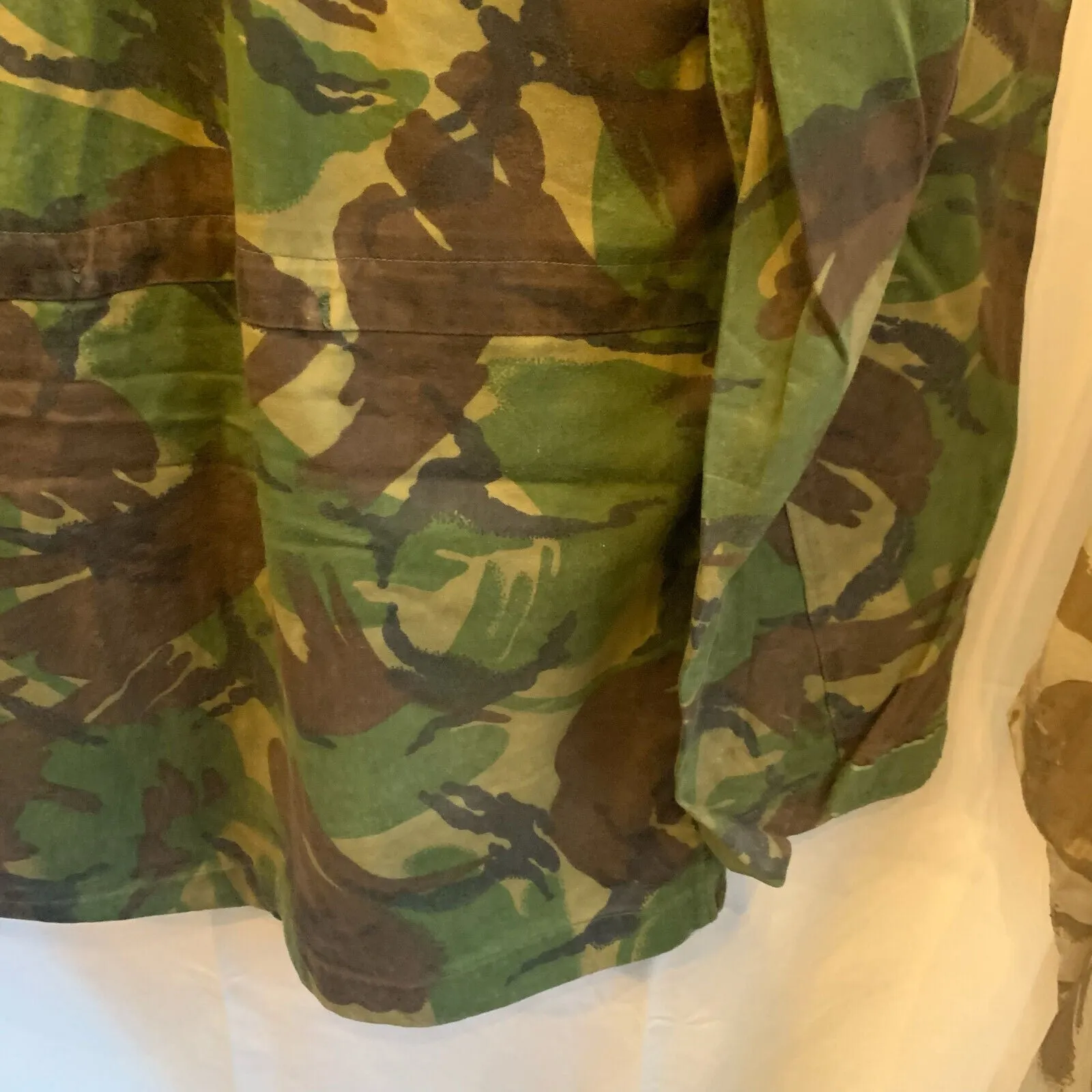 Genuine British Army Jungle DPM Camouflage Smock Combat Jacket - Size 190/104