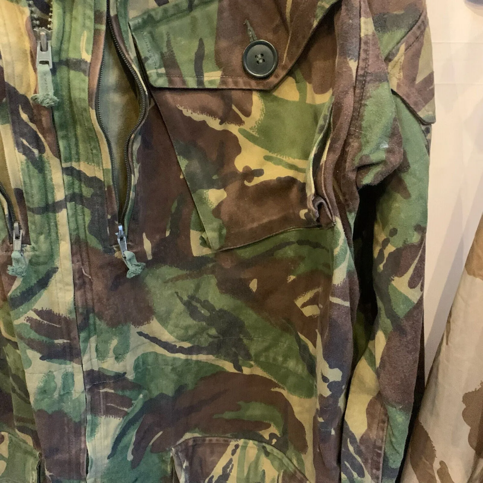 Genuine British Army Jungle DPM Camouflage Smock Combat Jacket - Size 190/104