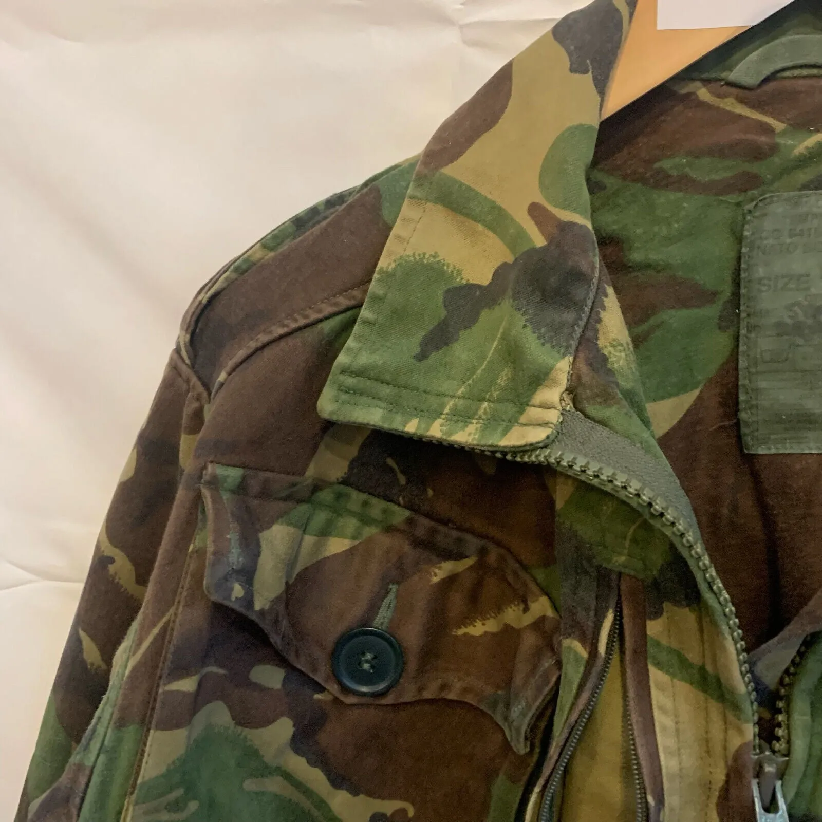 Genuine British Army Jungle DPM Camouflage Smock Combat Jacket - Size 190/104