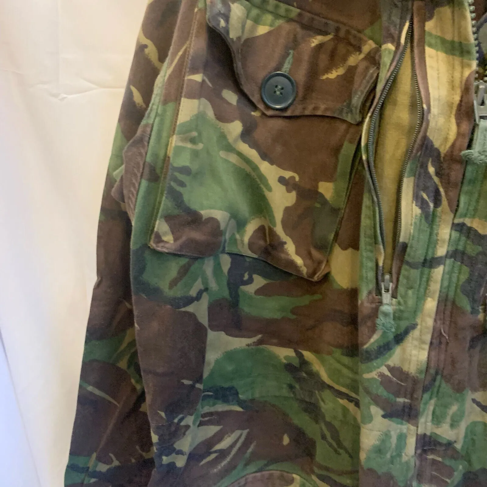 Genuine British Army Jungle DPM Camouflage Smock Combat Jacket - Size 190/104